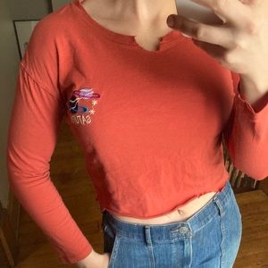Saturn crop top